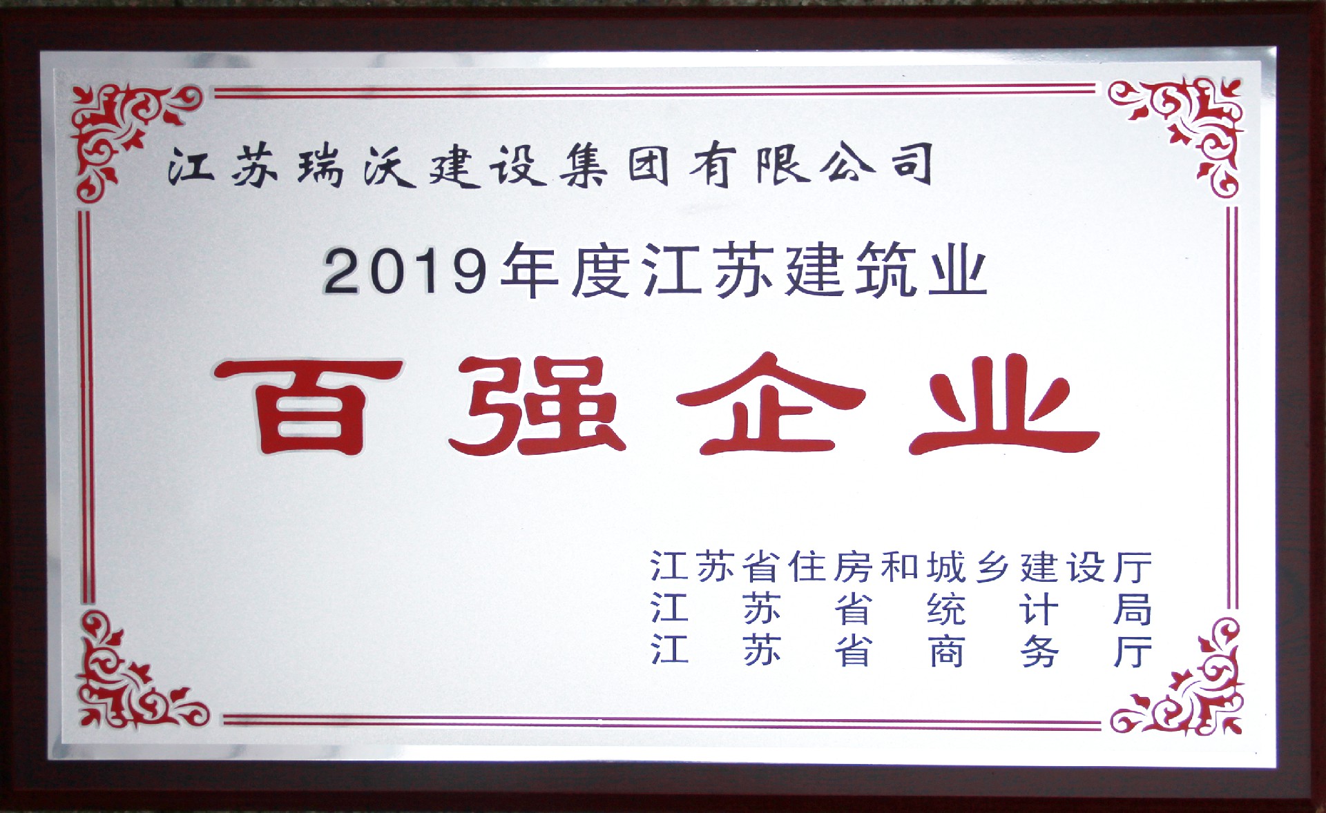 2019年度企业百强企业