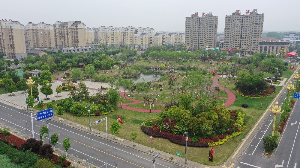湖西城市中央公园(扬州市文明工地)